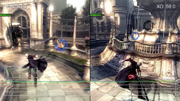 60fps Devil May Cry 4 Special Edition: PS4 vs Xbox One Legendary Dark Knight Frame Rate