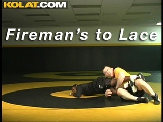 Fireman's Carry to Ankle Lace  Wrestling Techniques Moves Instruction