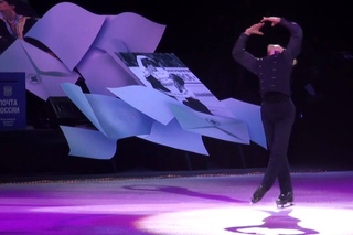 Tamara Moskvina show Stéphane Lambiel [Rachmaninoff]