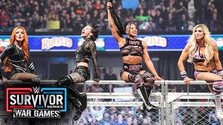 Lynch, Flair, Belair & Shotzi sip tea atop the cage: Survivor Series: WarGames 2023 highlights