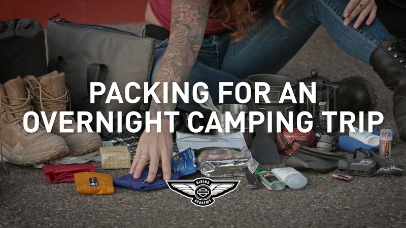How To: Packing for a Trip, Harley Davidson Riding
