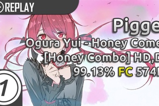 Piggey | Ogura Yui - Honey Come!! (TV size) [Honey Combo] +HD,DT | FC % 574pp #1
