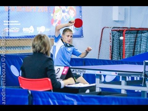 Table tennis. Семёркин Илья Кулаков