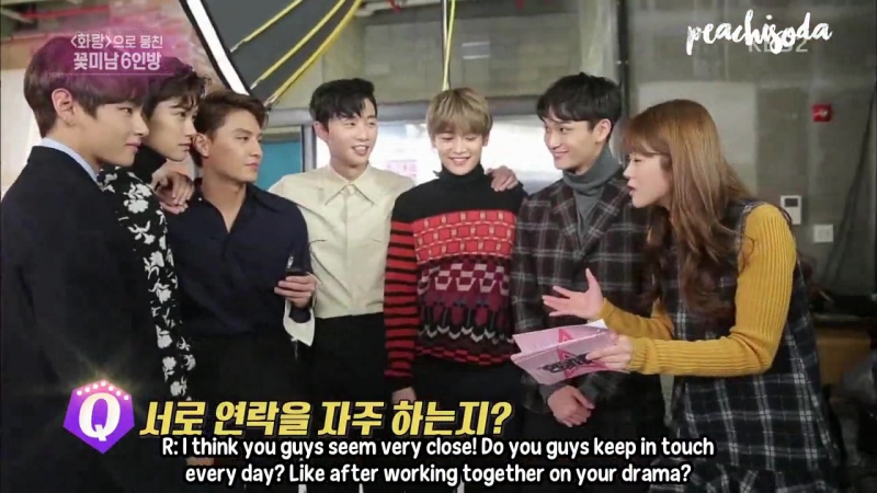 ENG SUB 161203 Hwarang cast