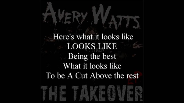 Avery Watts A CUT ABOVE Song with