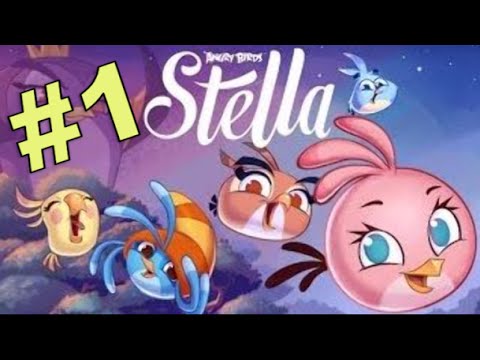Angry Birds Stella 2014 Android Прохождение игры,