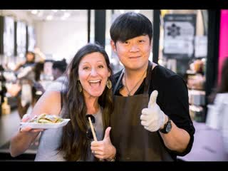 DELICIOUS STREET FOOD! Myeong-dong Night Market | Seoul, South Korea