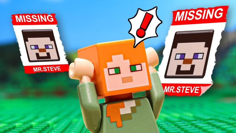 Kidnapped by a VILLAIN in Minecraft LEGO Minecraft