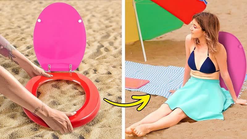 COOL SUMMER AND BEACH HACKS TO ENJOY YOUR