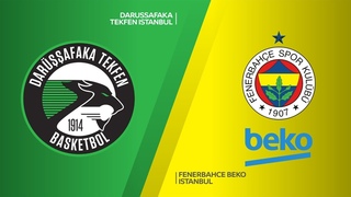 Darussafaka Tekfen Istanbul - Fenerbahce Beko Istanbul Highlights | EuroLeague RS Round 23