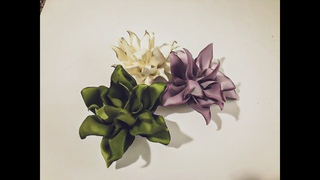 TUTORIAL Fiori in Velluto Bruciato Dalia - DIY - Dalia Burnt Velvet Flowers