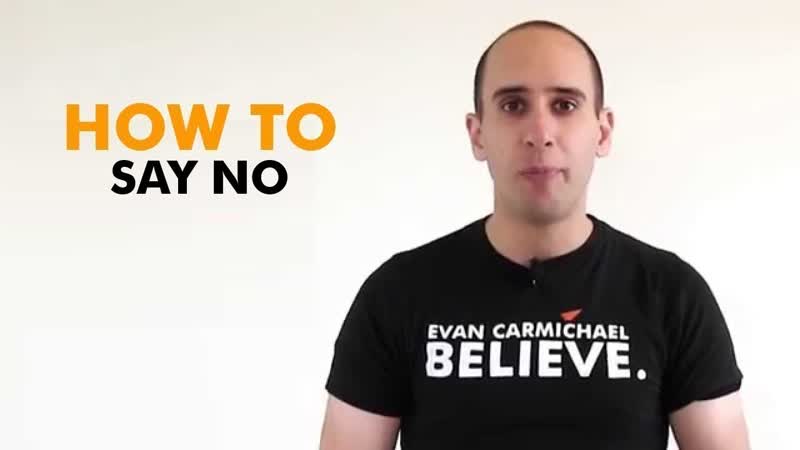 Saying No How to write back when you have to say