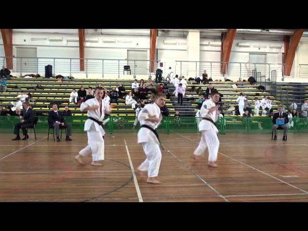 Black Belts in Moscow Kata Championship 2013 Teams 3