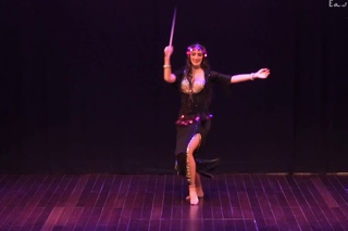 Silvia Brazzoli belly dancer saidi lisbon east fest 2017