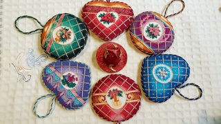 КАК Я ДЕЛАЮ ПИНКИП ГОТОВЫЕ Новогодние игрушки Dimensions -Timeless elegance ornaments #4