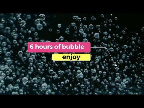 6 hours of relaxing bubbles sound effect , bubble sound effect chill music 노래 white noise