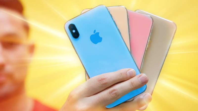 New 2018 i Phone X Colored Rumors