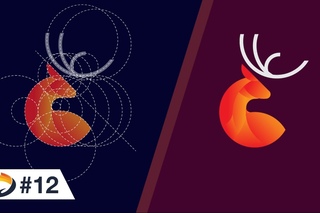 Adobe Illustrator Tutorial | Deer Logo Design with Golden Ratio