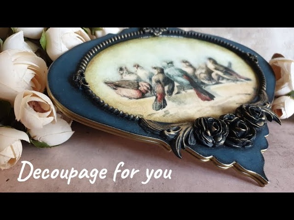 Cum să îți faci un tablou handmade, decoupage pentru începători Modelaj în pasta de lemn și