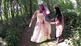 Destroying expensive wedding dress 😱
