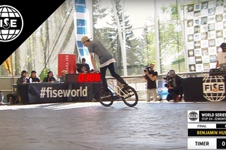 Benjamin Hudson: 3rd Final BMX Flatland -  FISE World Series Edmonton 2017