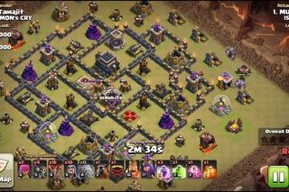 Clash of Clans - MUFC attack on three stars