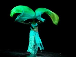 Nayyme Bellydancer | Silk Fan Veils | Mexico