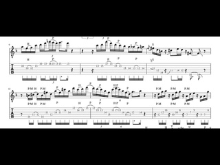 Japanese Experiment / Matteo Mancuso solo Transcriptions Tab & Sheet Music
