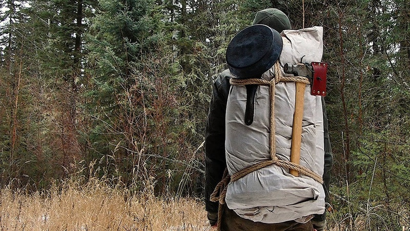 Backcountry Bedroll Camping Campfire