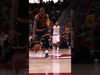 LeBron does the Jordan logo 🔥 #shorts