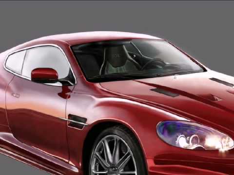 Aston Martin Speed Painting By Daniel