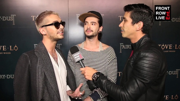 Tokio Hotel Talk New Album at Tove Lo s Hollywood Premiere for Fairy