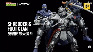 Joytoy 1/18 Nickelodeon TMNT - Shredder & Foot Clan