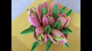 НАСАДКА ТЮЛЬПАН И ПЕРЕХОДНИК ДЛЯ НАСАДОК RUSSIAN TULIP PIPING NOZZLES