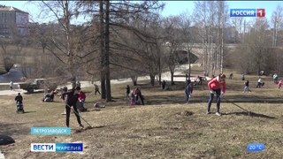 Весенние субботники начались в Карелии