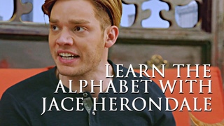 learn the alphabet with Jace Herondale