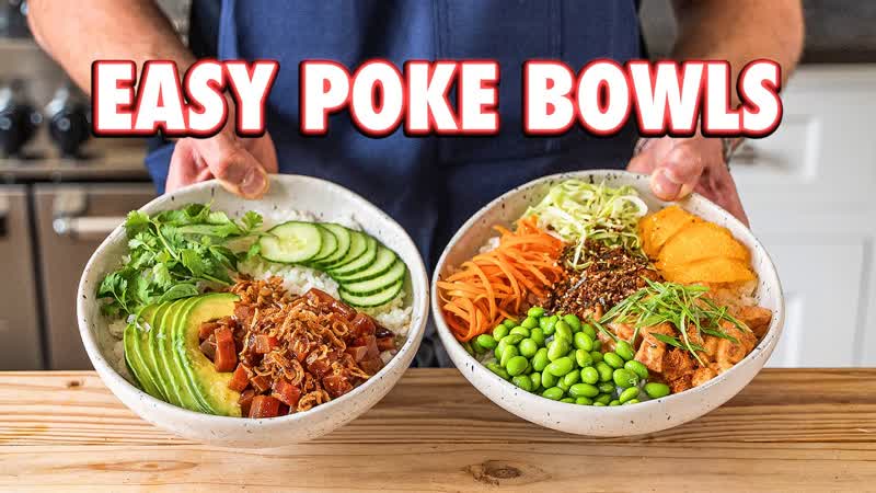 Perfect Homemade Poke Bowls (2