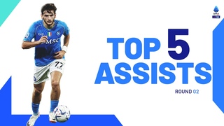 Kvaradona’s sweet through-ball | Top Assists | Round 2 | Serie A 2023/24