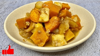 ТЫКВА + ЯБЛОКИ = ВСЕГДА УДАЧНЫЙ ВАРИАНТ!!! Очень ВКУСНАЯ ТЫКВА запеченная В ДУХОВКЕ для ПП