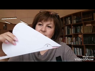 Мастер-класс  для детей “ Журавлик“