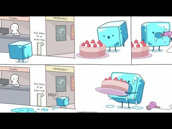 Funny And Cute Illustrations By Cube Melt Comics That Will Cheer You