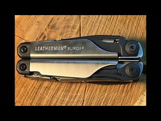 Мультитул LEATHERMAN SURGE Black&Silver Эволюция карманных инструментов.