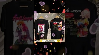 Cyndi Lauper Girl Just Wanna Have Fun Farewell Tour 2025 T-shirt