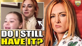 Becky Lynch Quiets DOUBTS in Interview with Daughter Roux! | WrestleMania 40