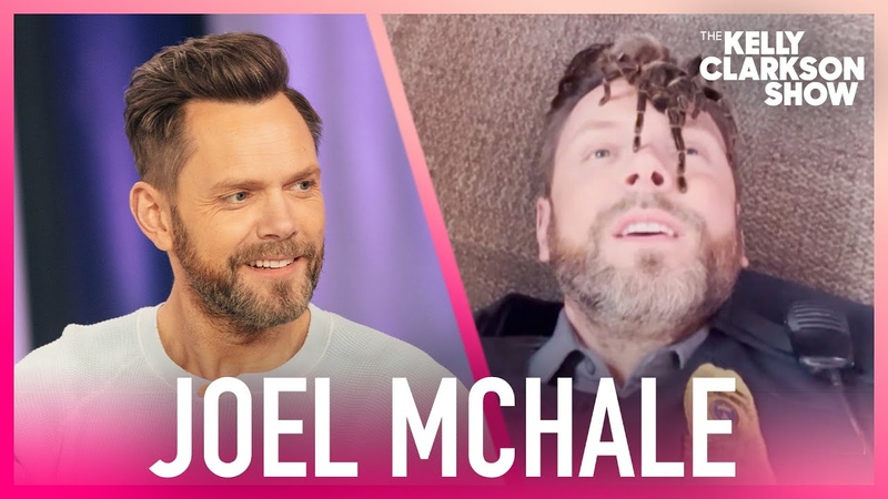 Joel Mc Hale Let Tarantula Crawl On His Face For Animal