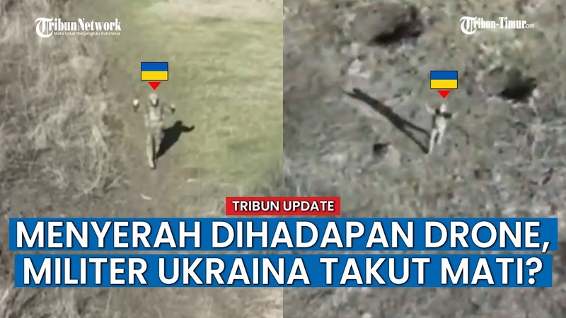 Begini Nasib Prajurit Ukraina yang Menyerah Saat Ingin Diserang Drone