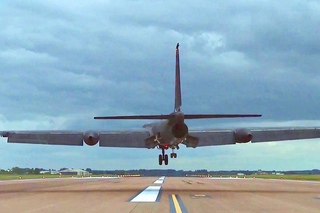U-2 Dragon Ladies Landing At RAF Fairford