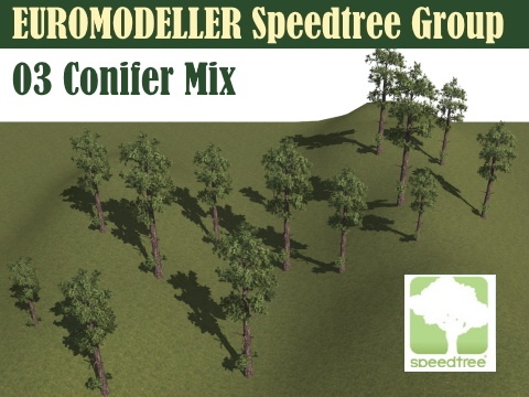 EMT Tree Group 03 Conifer Mix