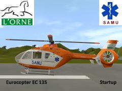 Eurocopter EC-135 Samu Orne Startup