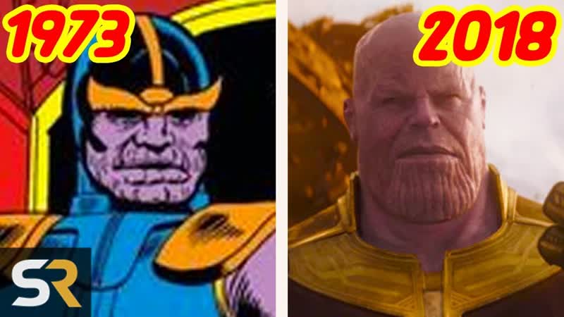 Thanos Then vs Now: The Evolution Of The Mad